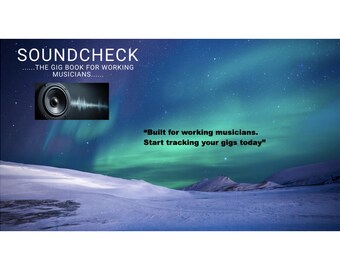 SoundCheck... el libro de conciertos para músicos profesionales.