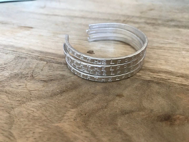 Nevertheless, She Persisted bangle image 3