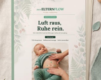 Immediate relief for baby gas | Colic relief | Acupressure techniques (Traditional Chinese Medicine) | Relieving colic and stomach aches | Peaceful evenings | PDF Download (0-18 months)