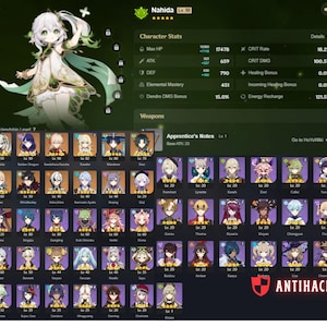 COMPTE GENSHIN IMPACT eu EUR 160,00 - FR