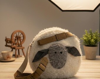 Sheep-Inspired Cozy Tote