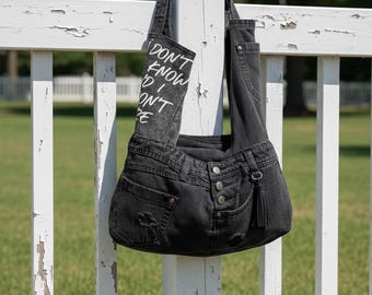 Denim tote bag From farem to fashion