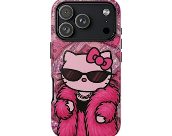Hello Kitty-telefoonhoesje | Leuk kawaii luxe iPhone-hoesje | iPhone 17, iPhone Air, iPhone 17 Pro, iPhone 17 Pro max