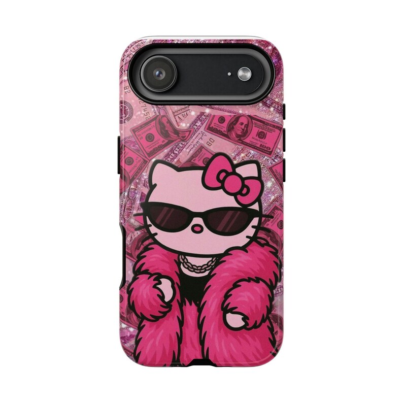 Hello Kitty-telefoonhoesje | Leuk kawaii luxe iPhone-hoesje | iPhone 17, iPhone Air, iPhone 17 Pro, iPhone 17 Pro max afbeelding 5