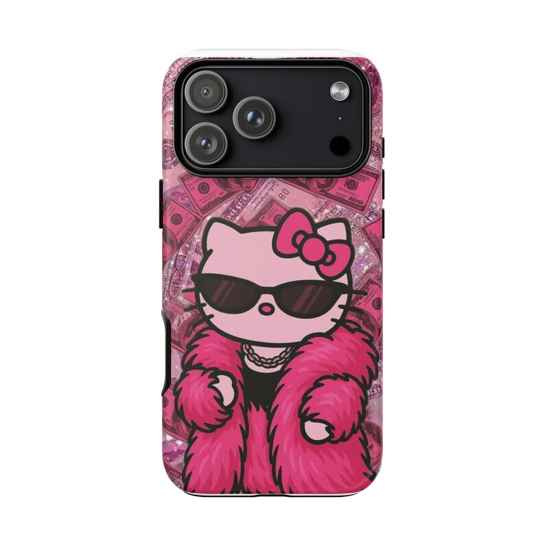 Hello Kitty-telefoonhoesje | Leuk kawaii luxe iPhone-hoesje | iPhone 17, iPhone Air, iPhone 17 Pro, iPhone 17 Pro max afbeelding 7