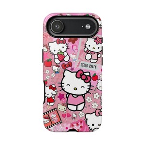 Hello Kitty-telefoonhoesje | roze iphonehoesje met kawaiikarakter | iPhone 17, iPhone 17 Pro, iPhone 17 Pro max, iPhone 17 Air afbeelding 5