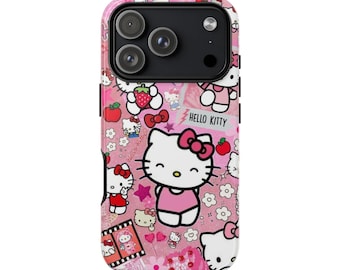 Hello Kitty-telefoonhoesje | roze iphonehoesje met kawaiikarakter | iPhone 17, iPhone 17 Pro, iPhone 17 Pro max, iPhone 17 Air