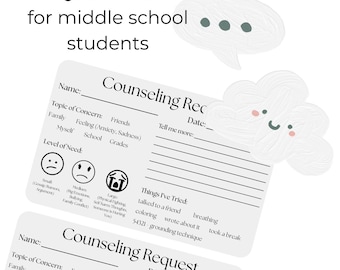 Counseling Request Form - school counseling