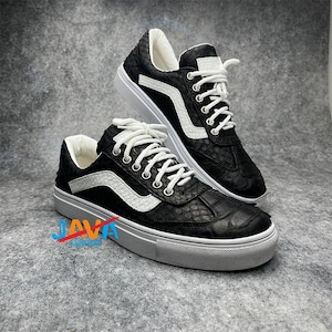 Python slangenleer sneakers handgemaakte luxe unisex exotische leren schoenen