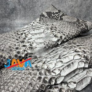 Authentic Python Leather Jacket Black Snakeskin Coat Handmade Luxury Mens Wear image 5