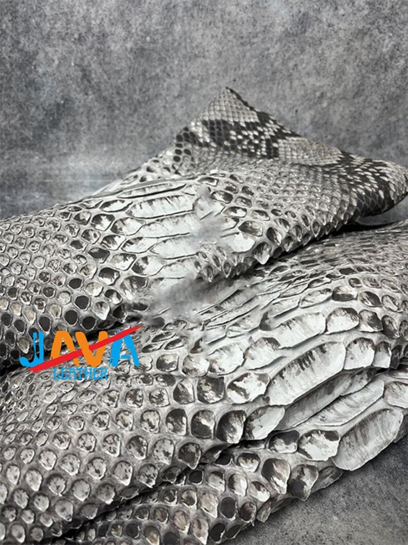 Authentic Python Leather Jacket Black Snakeskin Coat Handmade Luxury Mens Wear image 5