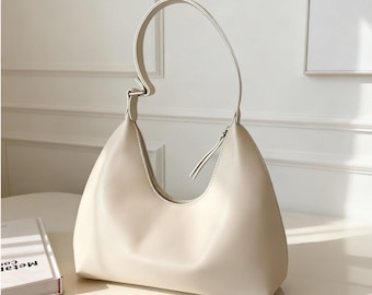 MOODS Women’s PU Leather Underarm Bag – Luxury Hobo Shoulder Purse, 2024 Trendy Designer Handbag