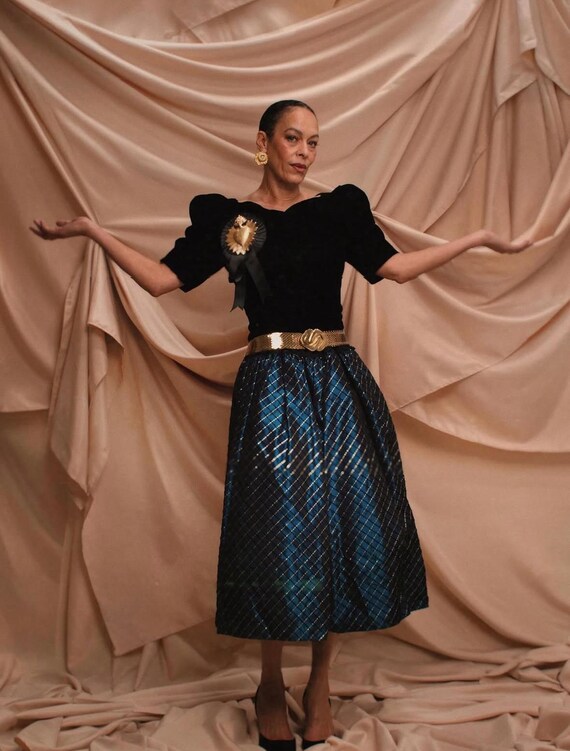 1980s Scott McClintock vintage dress