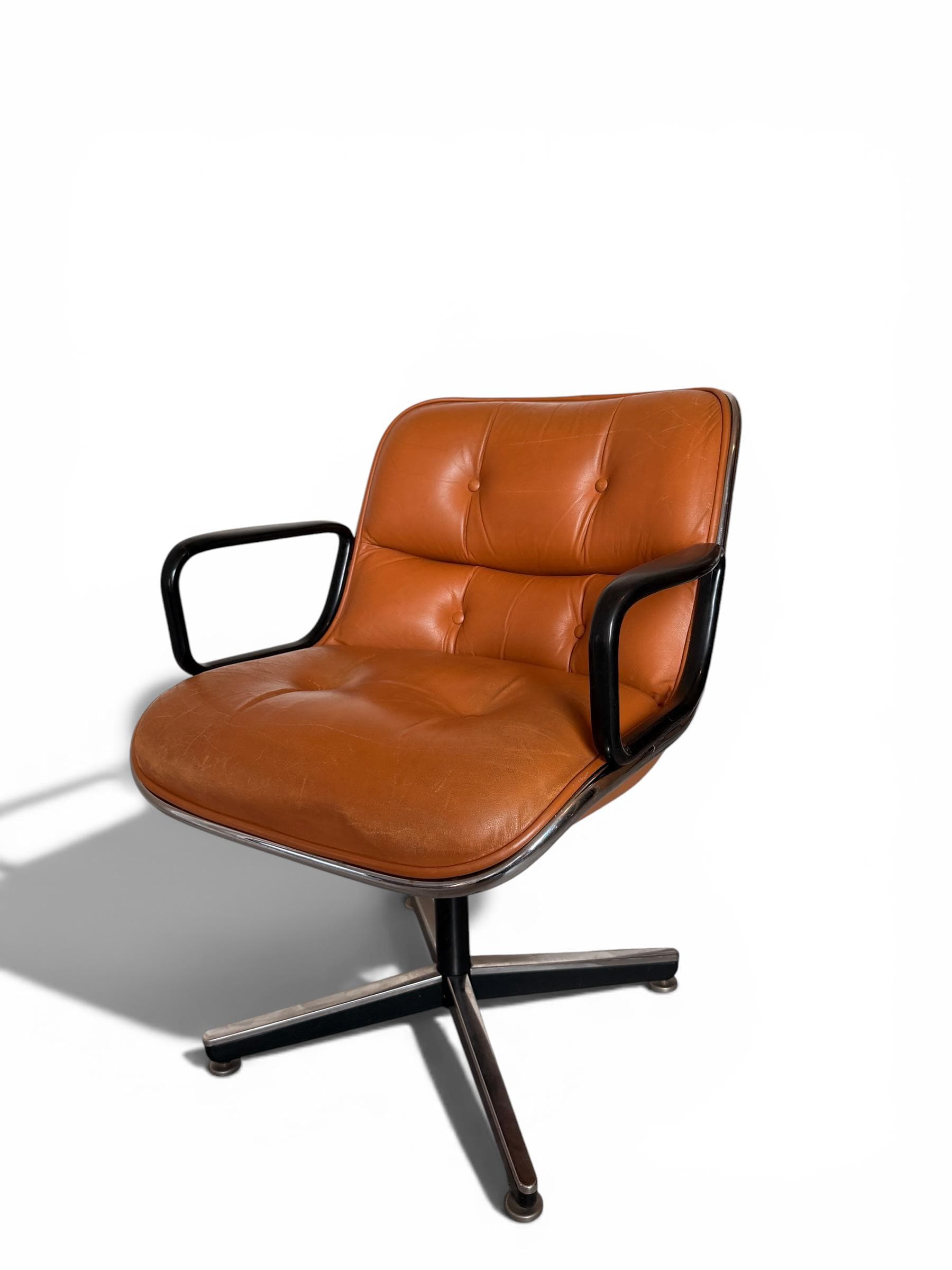 Knoll ポロックチェア 1970 年代製 ヴィンテージ ミッドセンチュリー