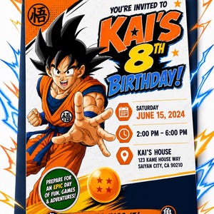 Goku birthday cards - Etsy 日本