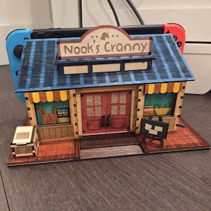 Animal Crossing New Horizon - Nook's Cranny Switch Dock LaserCut Files