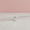 Handmade Carved Sterling Silver Band Ring, Geometric Texture, Unisex Wedding Band
