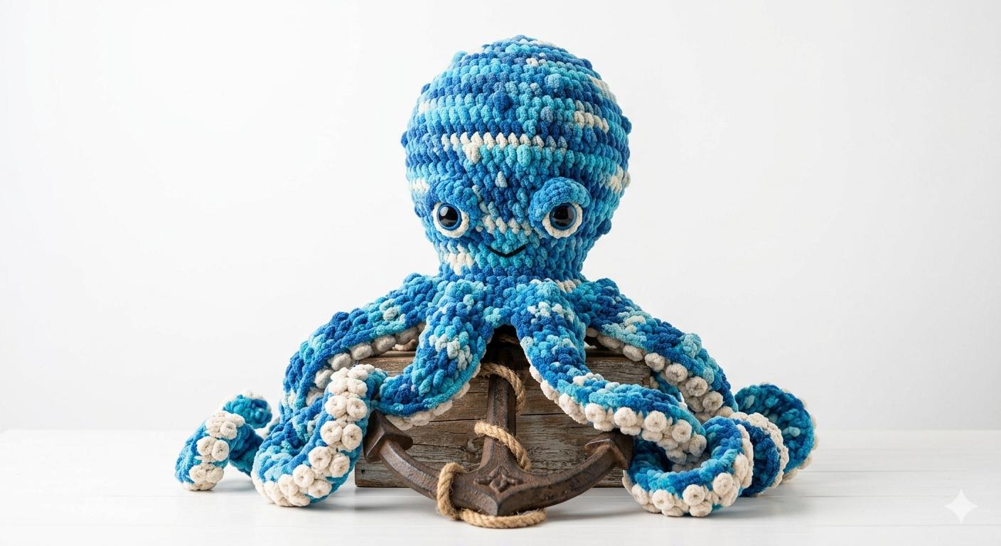 30 Giant Octopus Crochet Patterns for Plush Ocean Decor and Amigurumi Play 32 Giant Octopus Crochet Pattern | Amigurumi Plush Sea Creature Toy