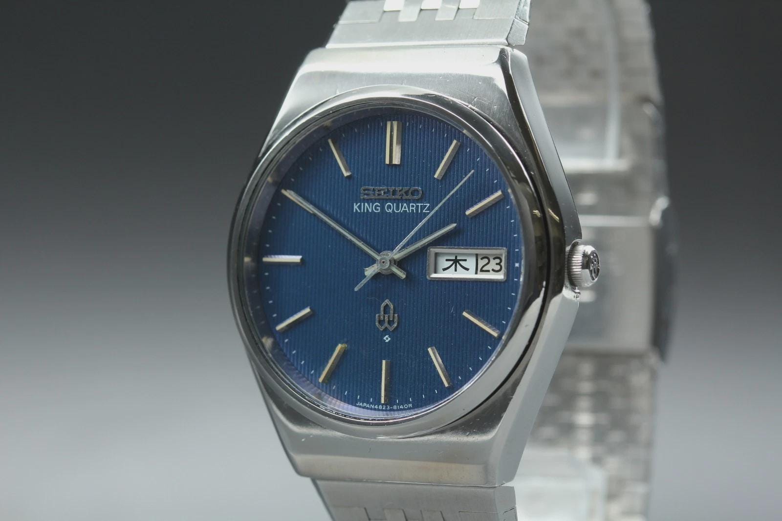 Seiko king quartz - Etsy 日本