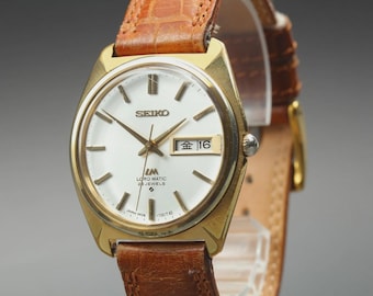 Vintage 1970s [Exc+5] SEIKO Lord Matic 5606-7000 Kanji Automatic Men's Watch
