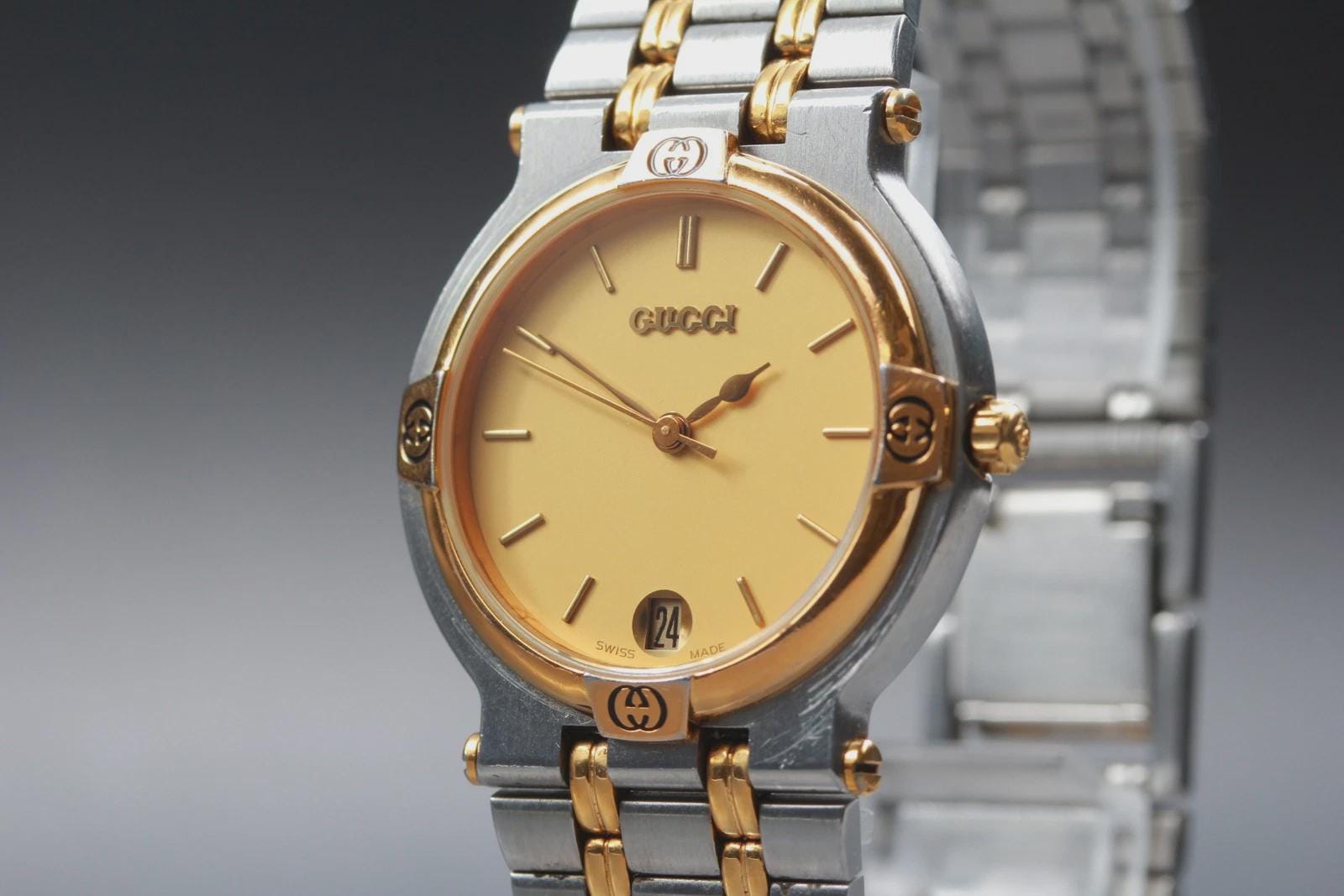 Gucci gold vintage watch - Etsy 日本