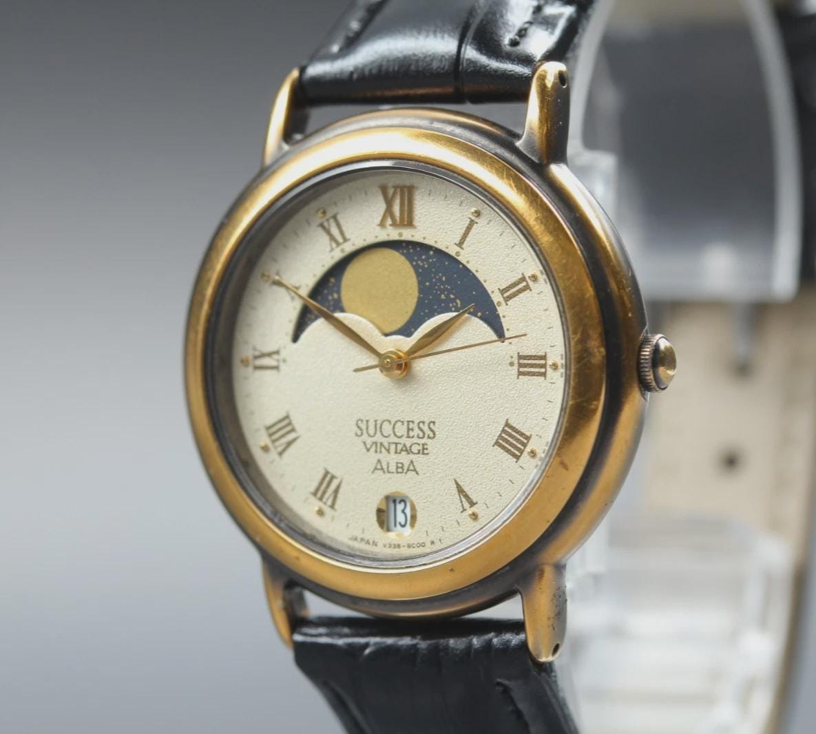 Alba Moon Seiko - Etsy