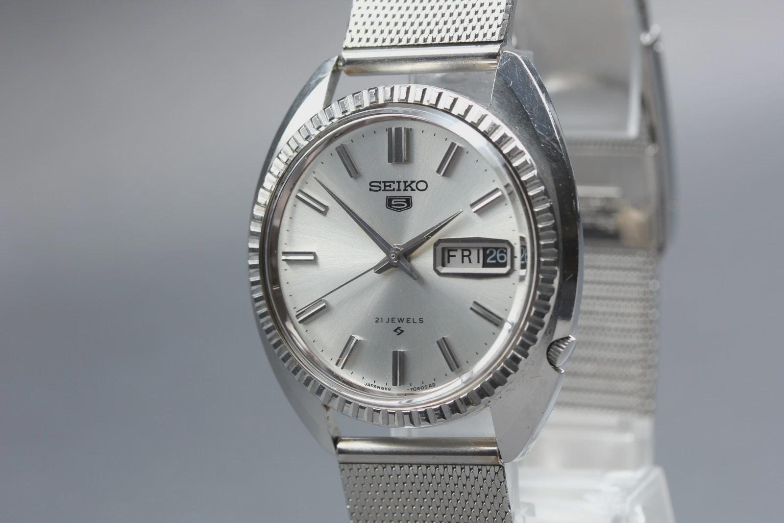 破格セット Seiko 6119 watch - Etsy 日本