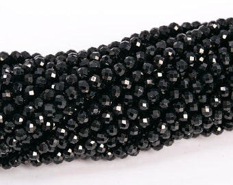 Black Spinel Fancy Shape faceted beads,Black spinel fancy beads,AAA quality faceted black spinel briolettes 10-11 mm 9 Inch