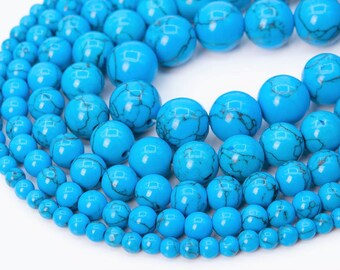 22mm blue turquoise diamond beads 16 strand S1 15808