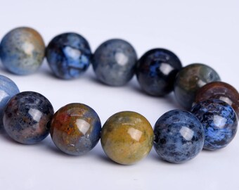 9-10MM Mix Phantom Quartz Beads Grade AAA Genuine Natural Gemstone Half Strand Round Loose Beads 7.5 BULK LOT 1,3,5,10,50 105845h-1759