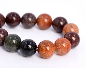 9-10MM Mix Phantom Quartz Beads Grade AAA Genuine Natural Gemstone Half Strand Round Loose Beads 7.5 BULK LOT 1,3,5,10,50 105845h-1759