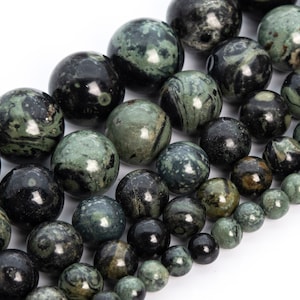 Kambaba Jasper Beads South Africa Grade AAA Genuine Natural Gemstone Round Loose Beads 4MM 6MM 8MM 10MM 12MM Bulk Lot Options