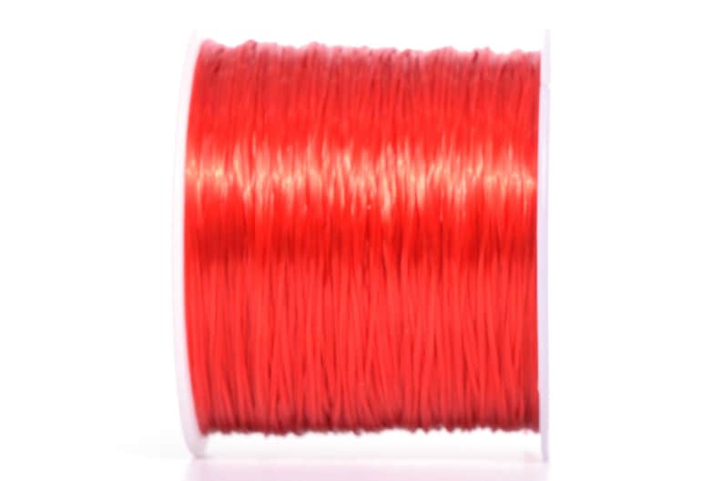 High Quality 0.8MM Red Japanese Elastic Cord / Thread Crystal Etsy