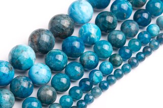 BRCbeads – Perle Sciolte In Pietra Naturale 6mm, Giada Zaffiro, Per Creazione Gioielli