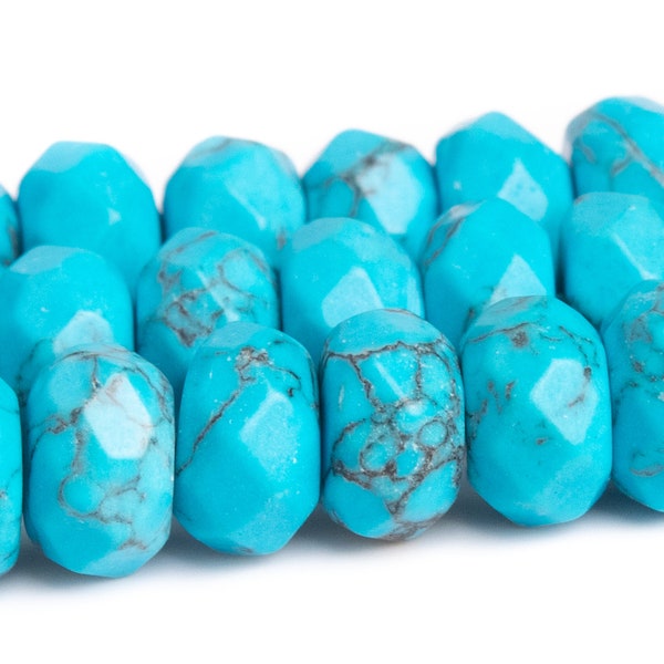 Rondelle Turquoise - Etsy