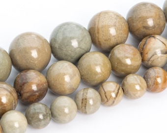 Silver Leaf Jasper Etsy