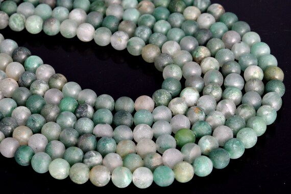 Green Jade Beads Genuine Natural Grade AAA Gemstone Round Loose Beads 6MM  8MM 10MM 12MM 14MM Bulk Lot Options 