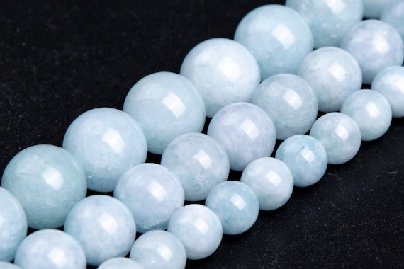 8MM Natural Blue Crystal Quartz Beads Grade AAA Faceted Round Loose Beads 15.5" 