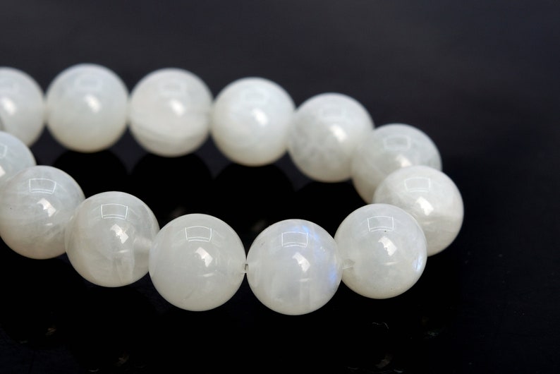 105978h-1798 9-10MM Rainbow Moonstone Beads Grade A Genuine Natural India Gemstone Half Strand Round Loose Beads 7.5 BULK LOT 1,3,5,10,50