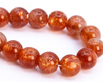 Details about / Natural Sunstone Gemstone 5-6 mm Beads 925 Sterling Silver 16/" Strand Necklace G