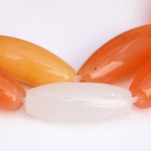 16x6MM Multicolor Jade Beads Barrel Grade AAA Genuine Natural Gemstone Half Strand Loose Beads 7.5&quot; BULK LOT 1,3,5,10 and 50 (103062h-683)