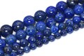 Deep Blue Lapis Lazuli Beads Grade A Gemstone Round Loose Beads 4MM 6MM 8MM 10MM Bulk Lot Options