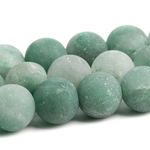 8MM mat groene Chalcedoon kralen rang AAA echte natuurlijke edelsteen volledige strand ronde losse kralen 15,5&quot; bulk lot opties (105289-1493)