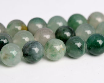 8MM Green Chalcedony Beads Grade AAA Genuine Natural Gemstone Full Strand Round Loose Beads 15.5" Bulk Lot Options (104513-1229)