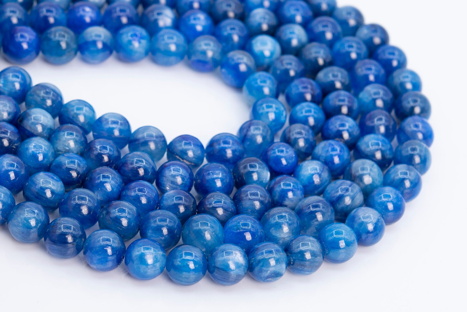 8MM Blue Kyanite Beads South Africa Grade AA Genuine Natural Etsy