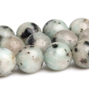 8MM Green Kiwi Jasper Beads Grade A Genuine Natural Gemstone Round Loose Beads 15" / 7.5" Bulk Lot Options (120613)