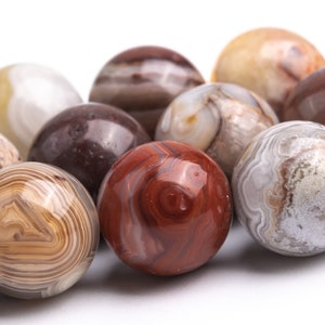 Mexican Crazy Lace Agate Beads Genuine Natural Grade AAA Gemstone Round Loose Beads 4MM 6MM 8MM 10MM 12MM Bulk Lot Options