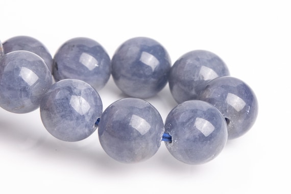 Bracciale In Almandino E Alessandrite Naturale – Perle Viola 14mm – 8 Pollici AAA