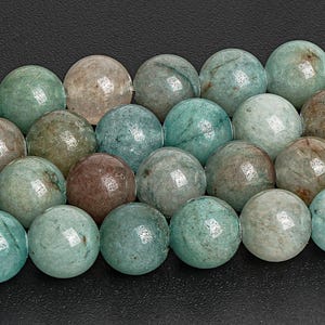 8MM Green Moss Agate Beads Genuine Natural Gemstone Round Loose Beads 7.5&quot;/15&quot; Bulk Lot Options (126967)