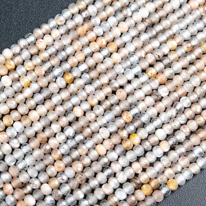 3x2MM Sunstone Hematite Inclusions Beads Grade AA Genuine Natural Full Strand Faceted Rondelle Loose Bead 15&quot; Bulk Lot Options (117863-3982)
